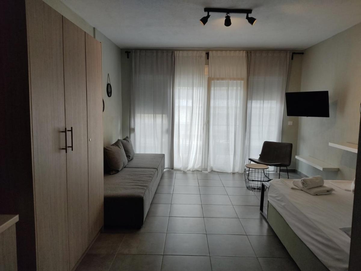 Iasonas View Studio Néa Péramos Bagian luar foto